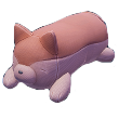 ねむねむキツネのぬいぐるみ