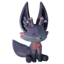 オブシディアンキツウのぬいぐるみ